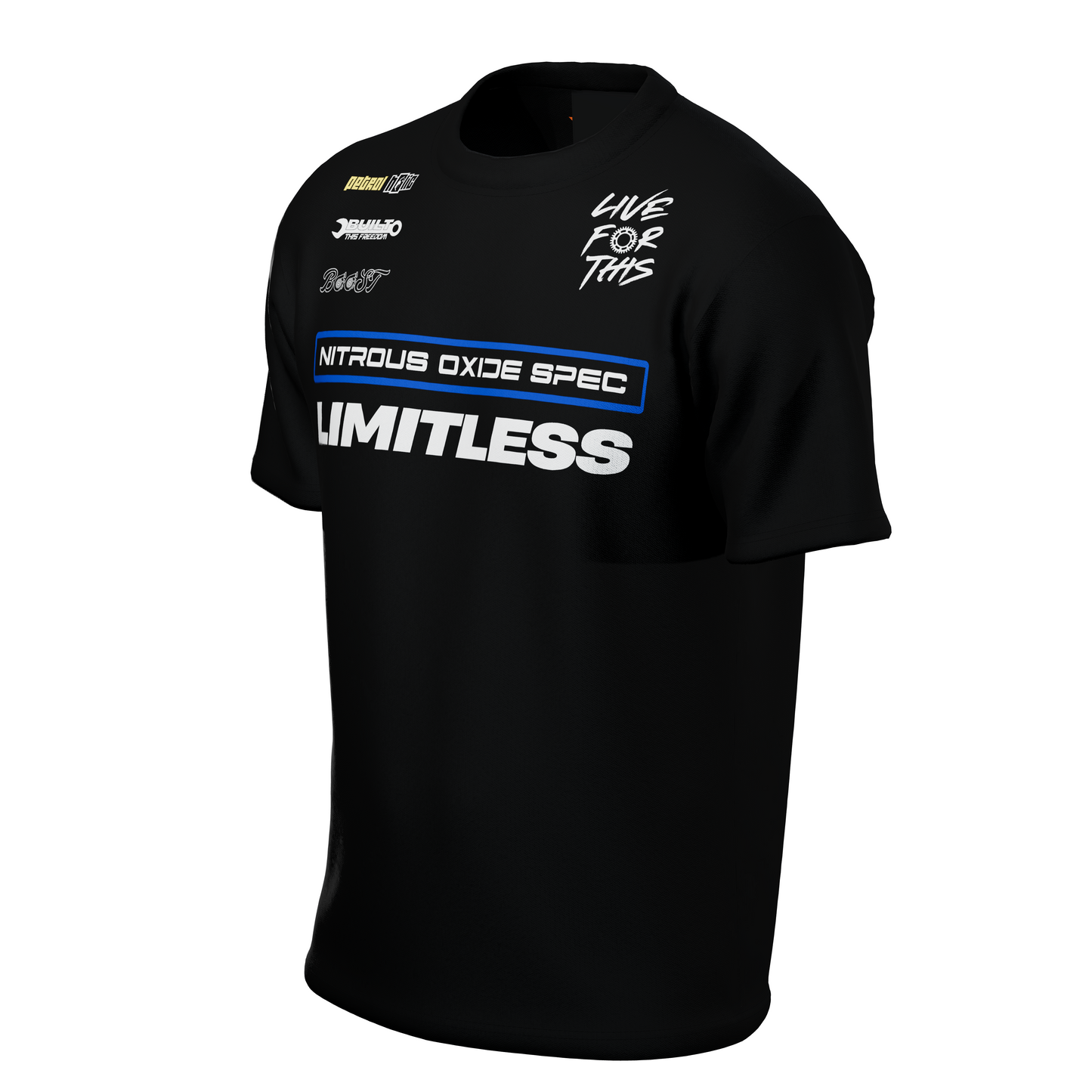 NOS Limitless , Black-Tshirt