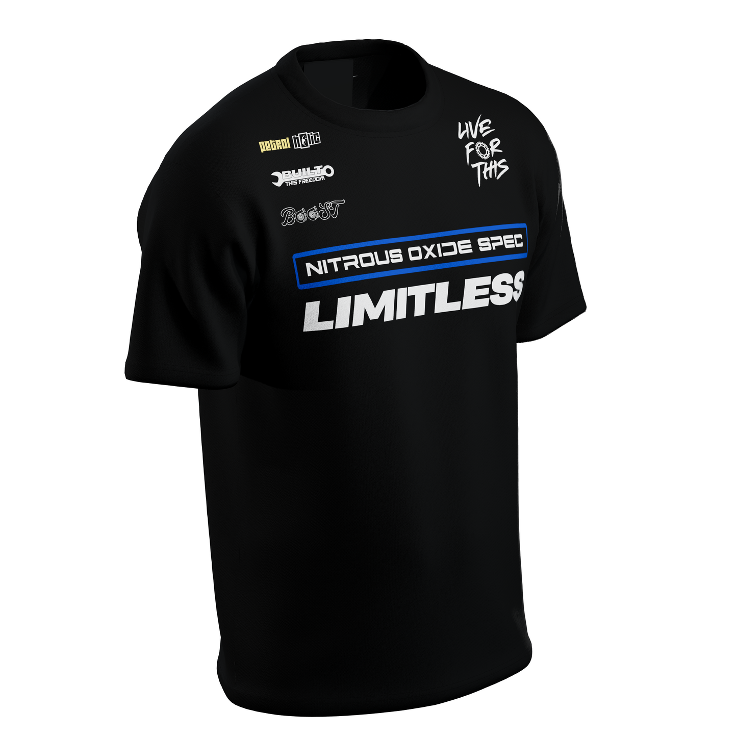 NOS Limitless , Black-Tshirt
